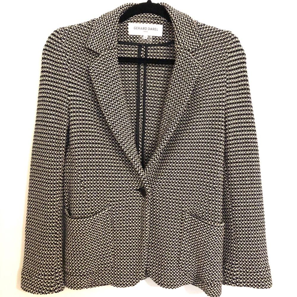 Gerbera Tweed Black Blazer